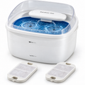 Fuente de agua para gatos 3,78L con doble cúpula y filtros de recambio