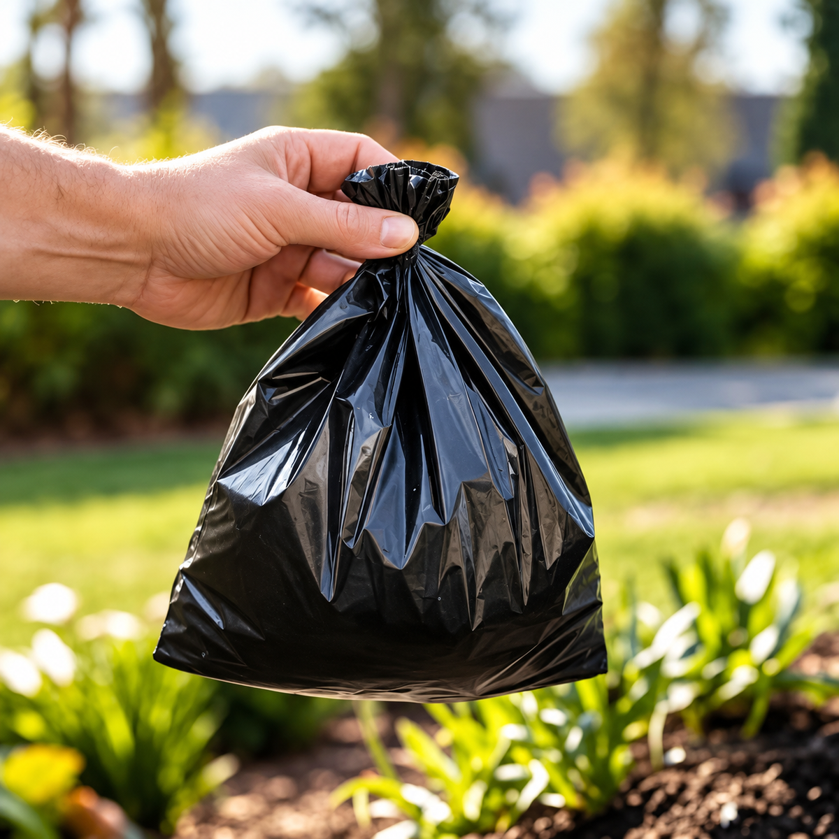 Rollos de bolsas biodegradables para perro