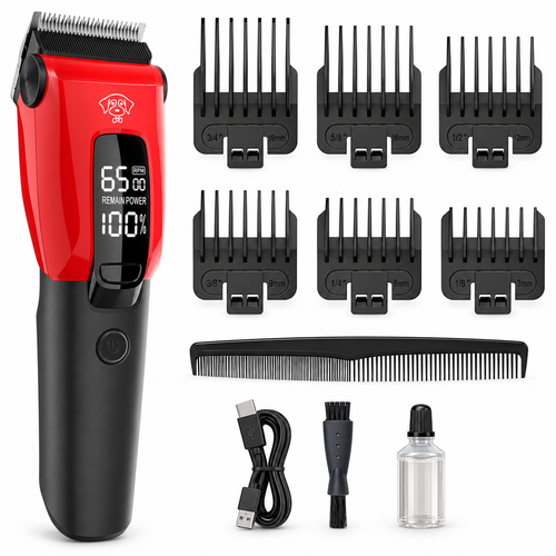 Kit completo del cortapelos profesional para mascotas