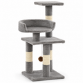 Rascador para gatos de 65 cm con columnas de sisal natural